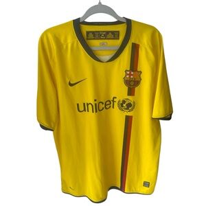 FC Barcelona 2008/2009 Nike Away Soccer Jersey. Size XL. Read Description.